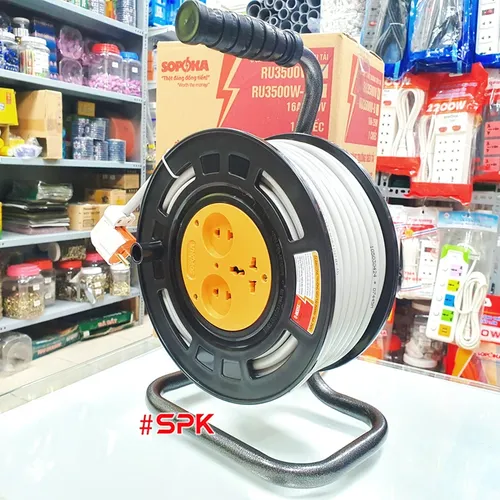 Rulo Cuộn Dây Điện 2x2.5 Công Suất 3500W 16A LION DAPHACO SOPOKA
