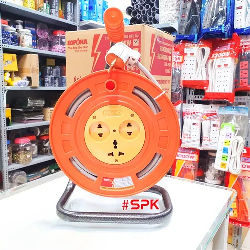Rulo Cuộn Dây Điện 2x2.5 Công Suất 3500W 16A LION DAPHACO SOPOKA