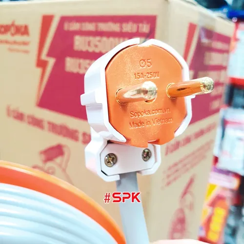 Rulo Cuộn Dây Điện 2x2.5 Công Suất 3500W 16A LION DAPHACO SOPOKA