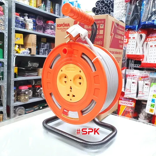 Rulo Cuộn Dây Điện 2x2.5 Công Suất 3500W 16A LION DAPHACO SOPOKA