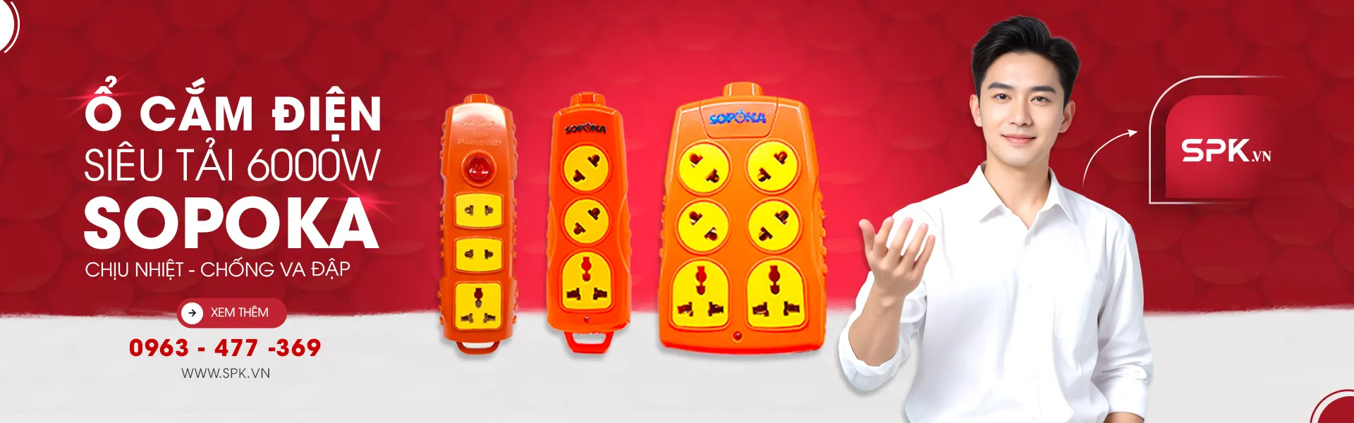 Ổ Cắm Điện SOPOKA - SPK.VN