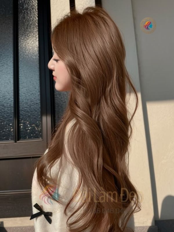 Mẫu nhuộm tóc màu caramel ngọt ngào tại Đài Làm Đẹp Mẫu nhuộm tóc màu caramel ngọt ngào tại Đài Làm Đẹp