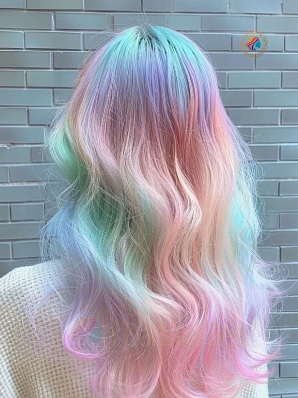 Nhuộm tóc pastel trong trẻo như sắc sương mờ tại Đài Làm Đẹp Nhuộm tóc pastel trong trẻo như sắc sương mờ tại Đài Làm Đẹp