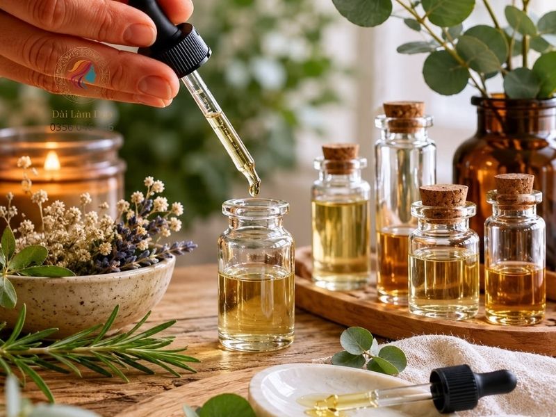 Chắt lọc tinh dầu quý báu trong liệu trình gội đầu dưỡng sinh thảo dược Chắt lọc tinh dầu quý báu trong liệu trình gội đầu dưỡng sinh thảo dược