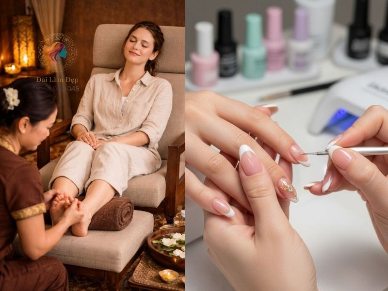 Gội đầu dưỡng sinh làm nail nâng niu trọn vẹn vẻ đẹp phái nữ Gội đầu dưỡng sinh làm nail nâng niu trọn vẹn vẻ đẹp phái nữ