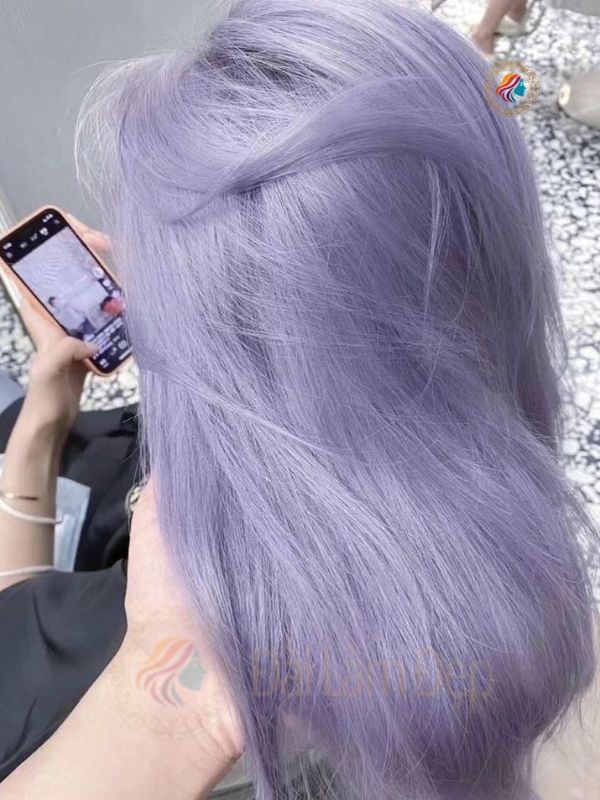 Nhuộm tóc tím khói thời thượng chuẩn phong cách Đài Làm Đẹp Nhuộm tóc tím khói thời thượng chuẩn phong cách Đài Làm Đẹp