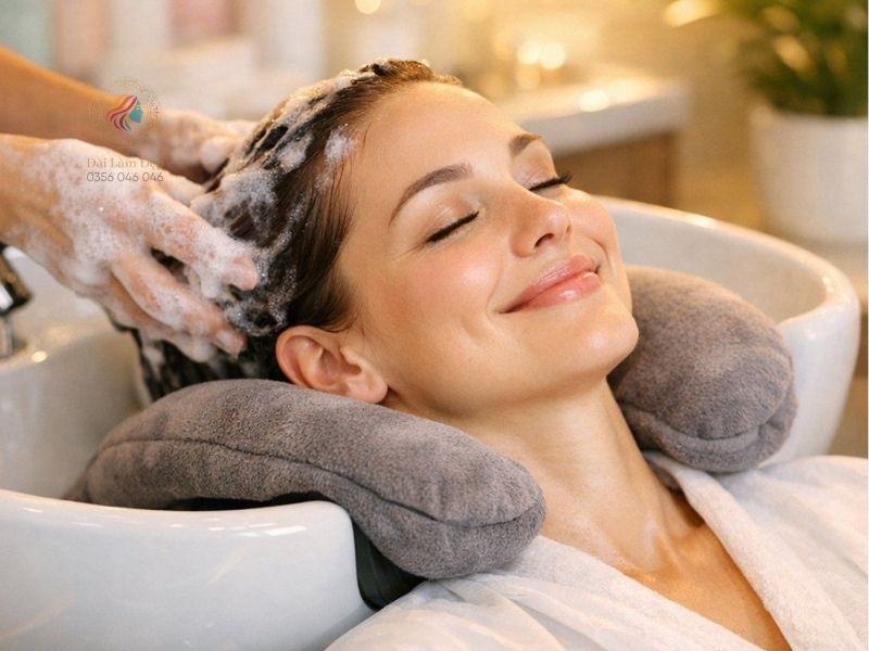 Sự nhẹ nhõm của khách hàng sau khi trải nghiệm combo gội đầu dưỡng sinh chuyên sâu Sự nhẹ nhõm của khách hàng sau khi trải nghiệm combo gội đầu dưỡng sinh chuyên sâu