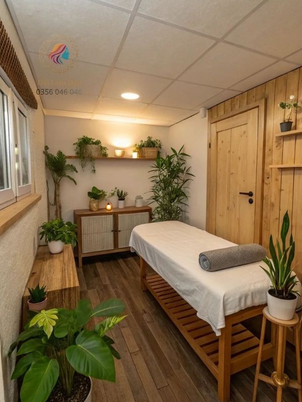 Thao tác khởi động lại tâm trí tại các tiệm gội đầu nam thư giãn
