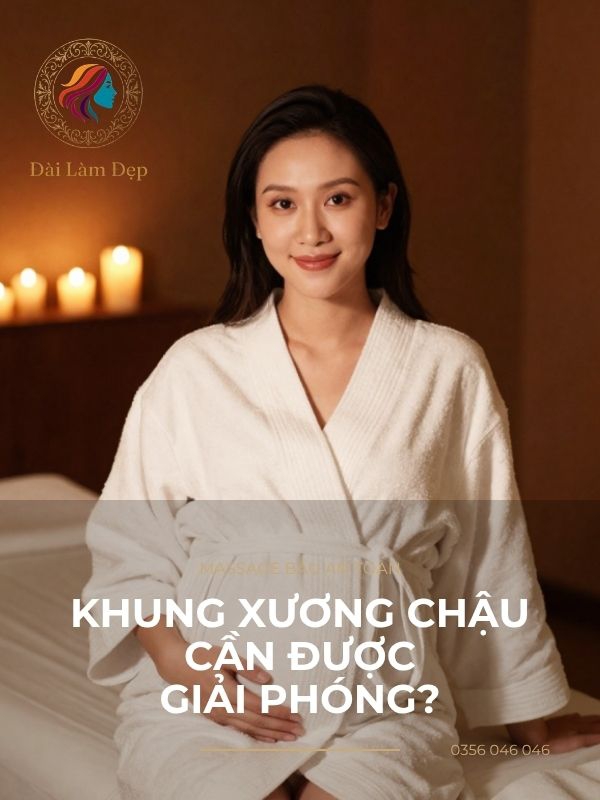 Tháo gỡ gánh nặng trên khung xương chậu và cơ chế xoa dịu massage bầu an toàn cho thai kỳ