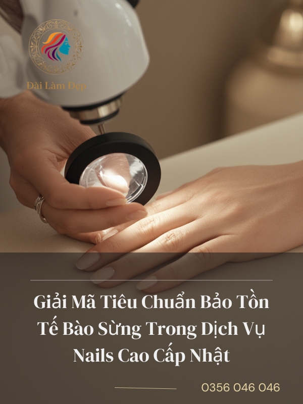 Giải Mã Tiêu Chuẩn Bảo Tồn Tế Bào Sừng Trong Dịch Vụ Nails Cao Cấp Nhật