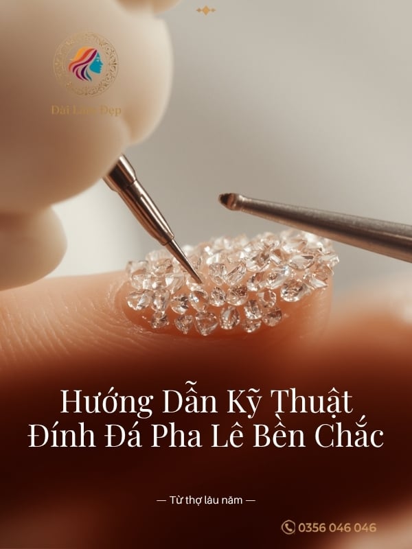Hướng Dẫn Kỹ Thuật Đính Đá Pha Lê Bền Chắc Từ Thợ Lâu Năm