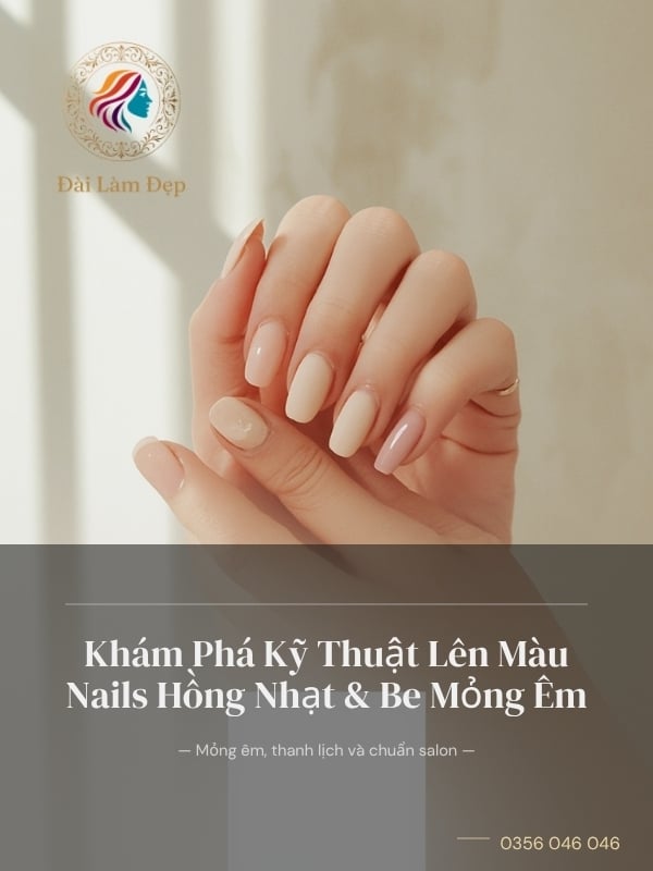 Mê Nails Nhẹ Nhàng Nhưng Sợ Dày Cộm. Xem Ngay Kỹ Thuật Này