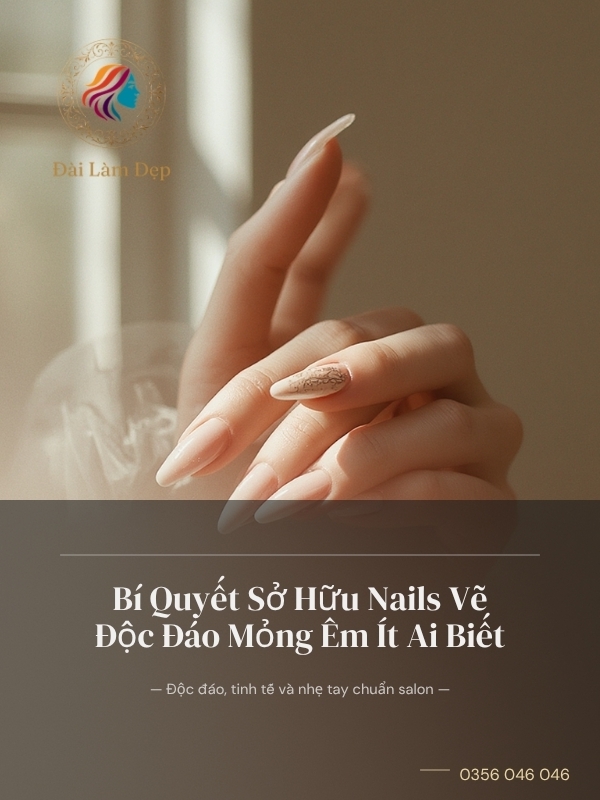 Bí Quyết Sở Hữu Nails Vẽ Độc Đáo Mỏng Êm Ít Ai Biết