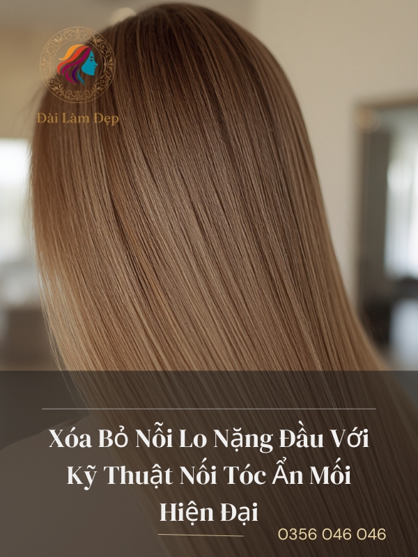 Xóa Bỏ Nỗi Lo Nặng Đầu Với Kỹ Thuật Nối Tóc Ẩn Mối Hiện Đại