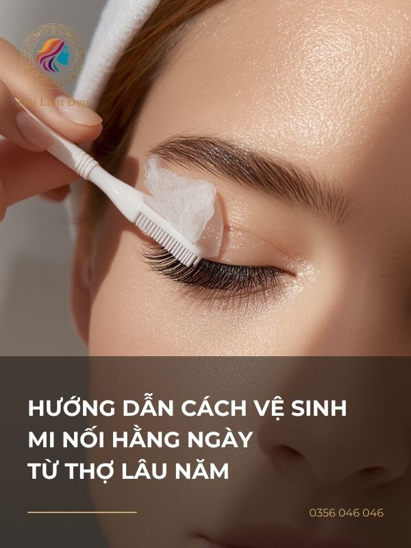 Hướng Dẫn Cách Vệ Sinh Mi Nối Hằng Ngày Từ Thợ Lâu Năm