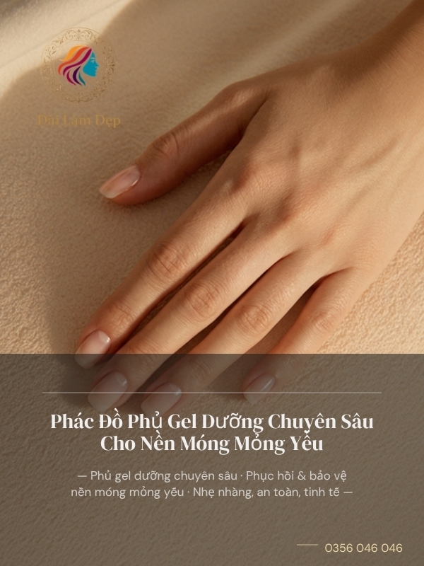 Phác Đồ Phủ Gel Dưỡng Chuyên Sâu Cho Nền Móng Mỏng Yếu