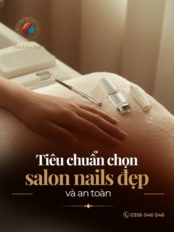 Tiêu chuẩn chọn salon nails đẹp và an toàn tại ĐÀI LÀM ĐẸP