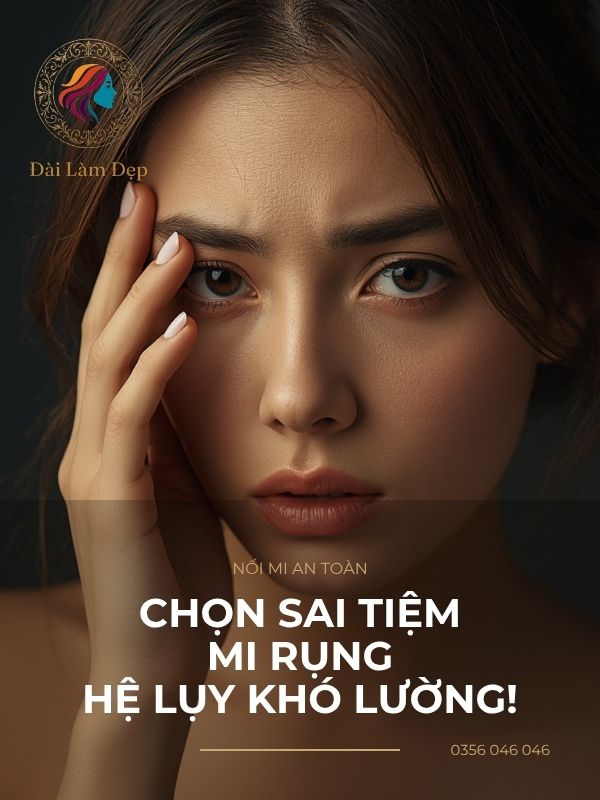 Hệ lụy khi chọn sai cơ sở làm đẹp và tiêu chí tìm tiệm nối mi gần đây an toàn