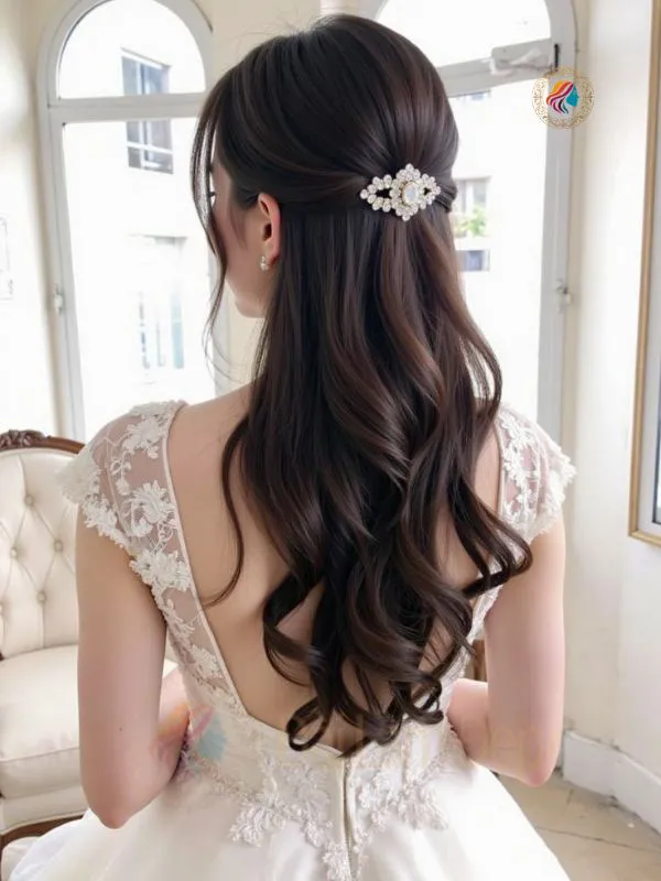 Tóc uốn cô dâu – thanh lịch, tự nhiên và thuần khiết | Đài Làm Đẹp