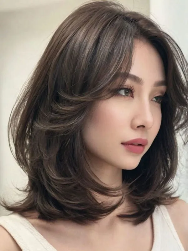 Tóc Layer Nữ Đẹp – Mềm Mại, Bồng Bềnh và Cá Tính Tại ĐÀI LÀM ĐẸP