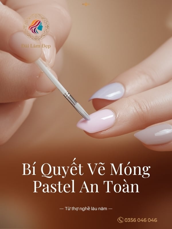 Bí Quyết Vẽ Móng Pastel An Toàn Từ Thợ Nghề Lâu Năm