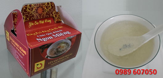 Giao hàng – Chè tổ yến chưng đường phèn Giao hàng – Chè tổ yến chưng đường phèn