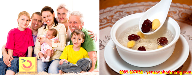 Công dụng của yến sào với mọi lứa tuổi Công dụng của yến sào với mọi lứa tuổi