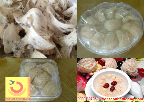 Sản phẩm yến sào Nhật Hoàng Sản phẩm yến sào Nhật Hoàng