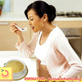 Tăng cường dinh dưỡng cho bà bầu với yến sào Tăng cường dinh dưỡng cho bà bầu với yến sào