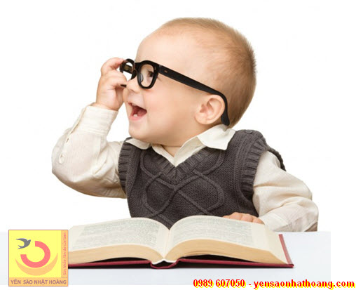 Trẻ em thông minh hơn nhờ công dụng của yến sào Trẻ em thông minh hơn nhờ công dụng của yến sào