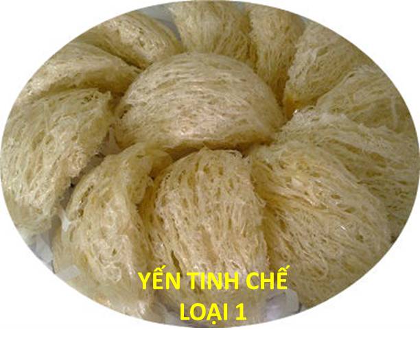 Yến tinh chế loại 1 Yến tinh chế loại 1