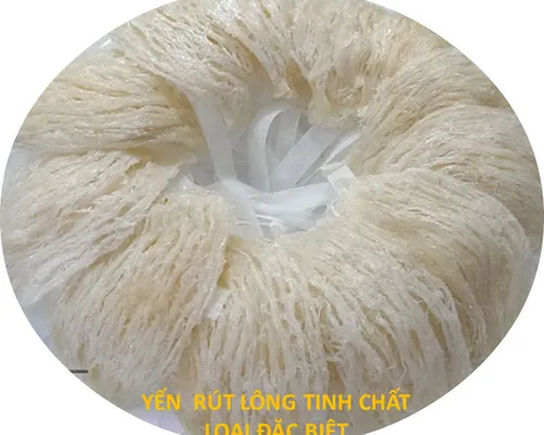 Yến sào rút lông tinh chất đặc biệt - 100g