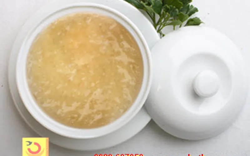 Chè tổ yến chưng đường phèn