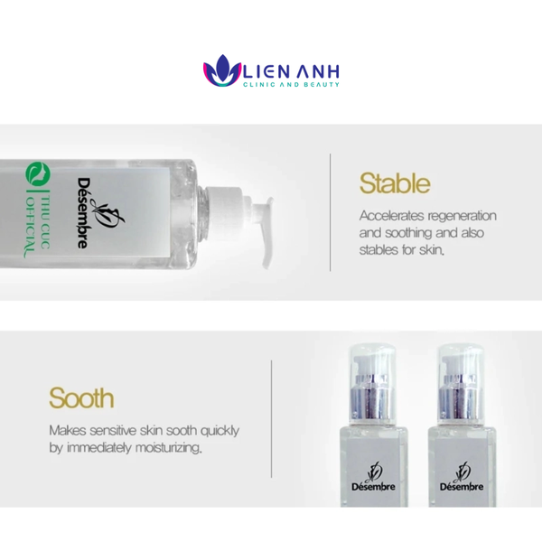 Gel dưỡng ẩm lô hội Desembre Aloe Vera Gel 500ml