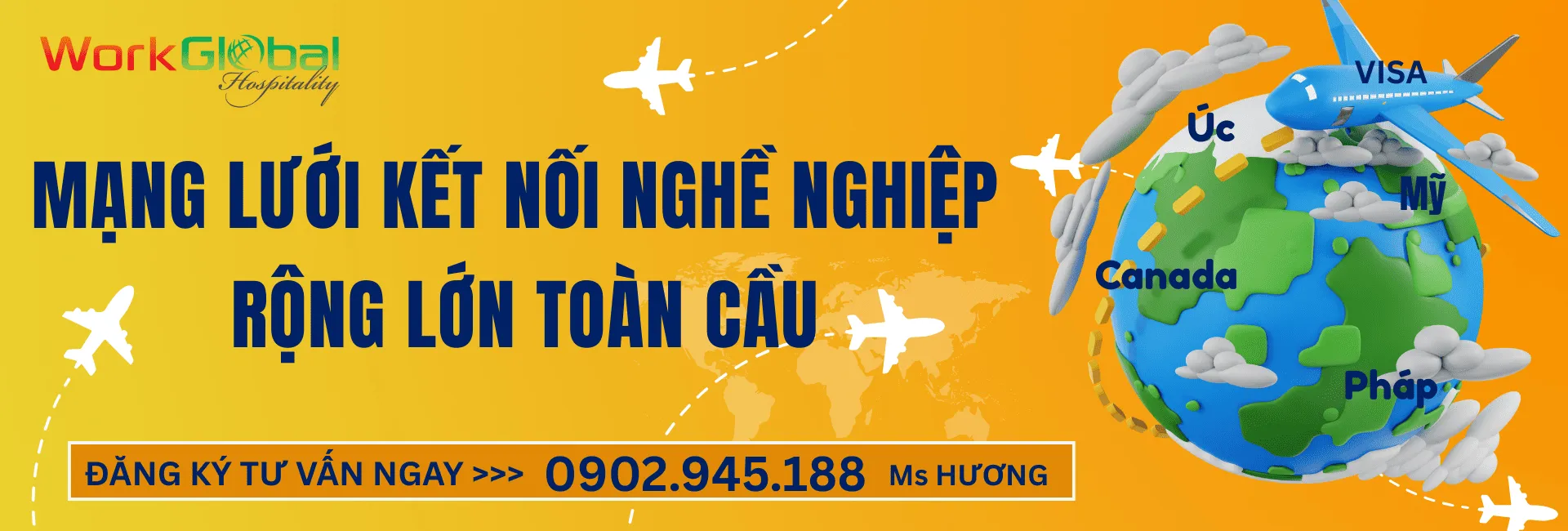 MẠNG LƯỚI KẾT NỐI NGHỀ NGHIỆP RỘNG LỚN TOÀN CẦU