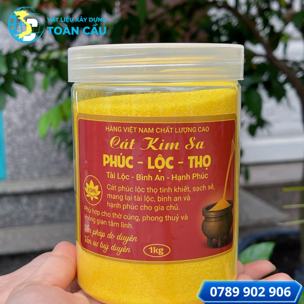 cát vàng Kim Sa sạch mịn dùng để đổ lư hương cát vàng Kim Sa sạch mịn dùng để đổ lư hương