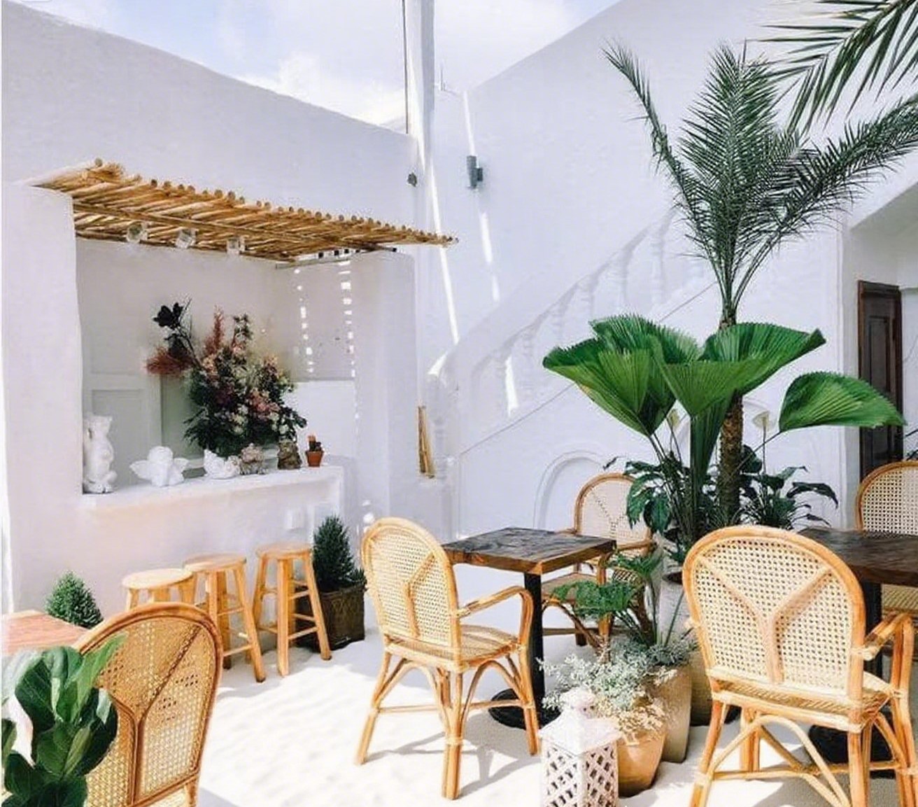 cát trang trí quán cà phê cát trang trí quán cà phê