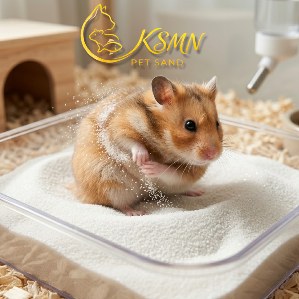 Cát tắm cho chuột hamster Cát tắm cho chuột hamster