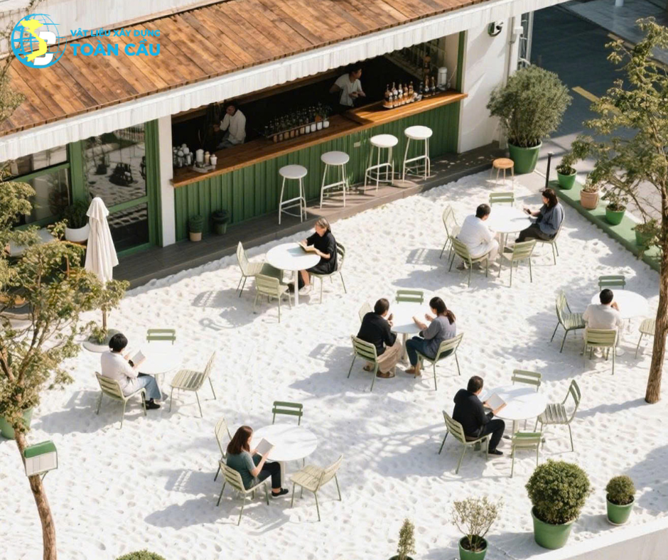 cát trắng trang trí cát trắng trang trí