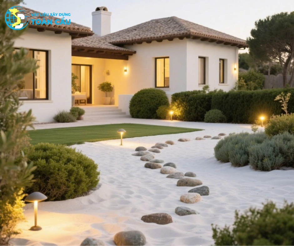 cát trắng trang trí cát trắng trang trí