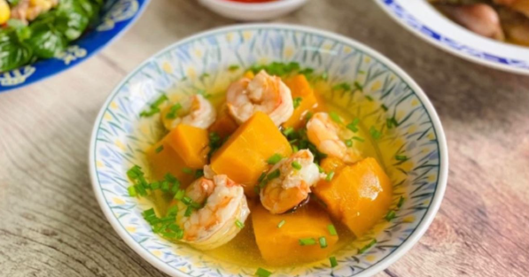 cách nấu canh bí đỏ ngọt thanh cách nấu canh bí đỏ ngọt thanh