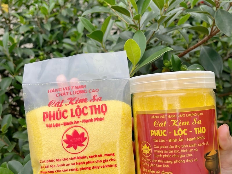 Cát Kim Sa Phúc Lộc Thọ Chuẩn Sạch – Không Bụi, An Toàn