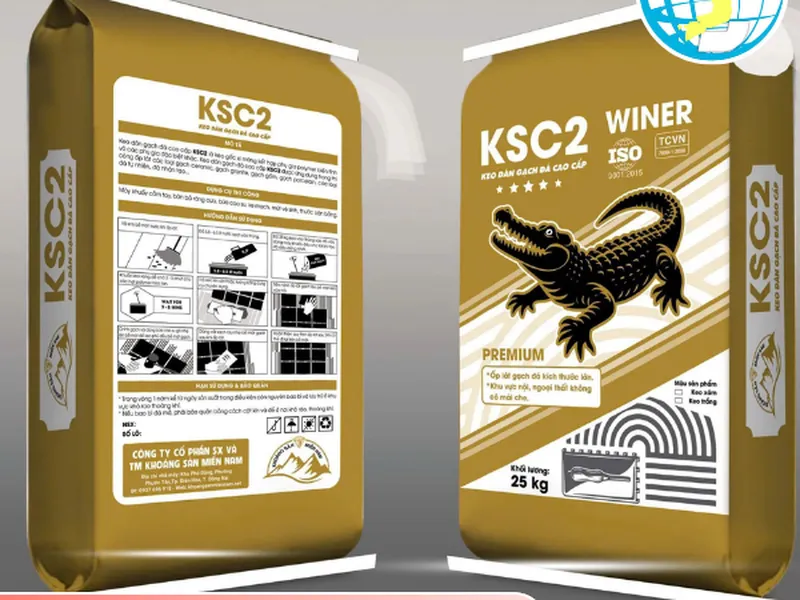Keo dán gạch KSC2 WINER: Lựa chọn số 1 cho công trình