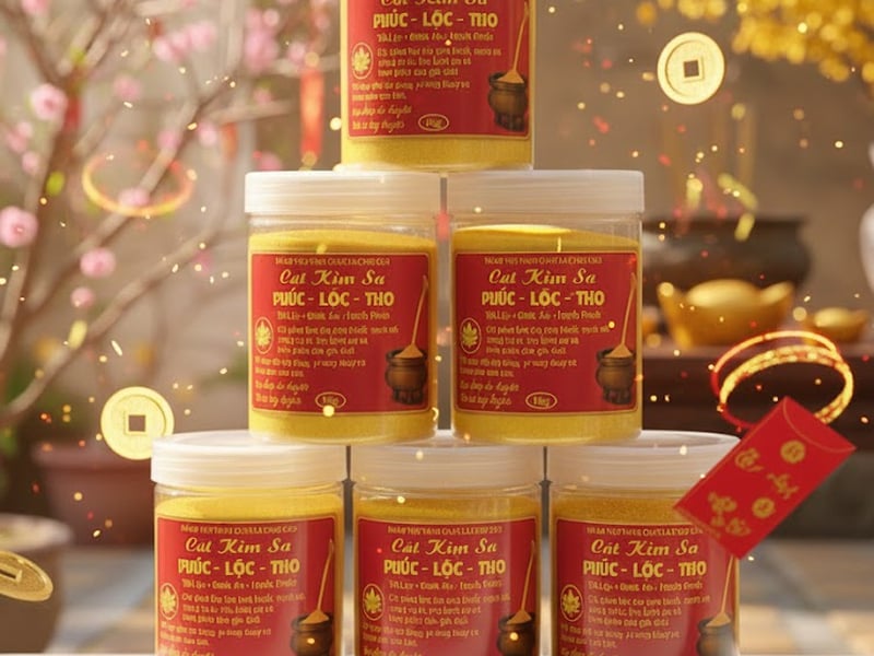 Cát vàng kim sa phong thủy cho lư hương – Nhỏ nhưng ảnh hưởng lớn đến tài lộc