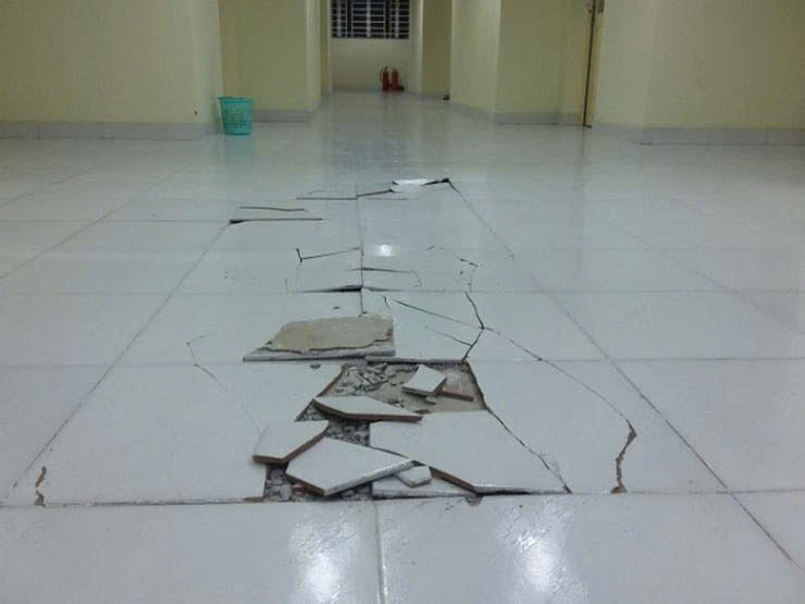 keo dán gạch kém chất lượng keo dán gạch kém chất lượng