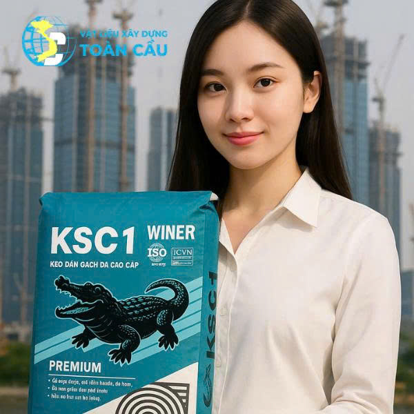 Keo dán gạch KSC WINER - Giải pháp tối ưu cho mọi công trình Keo dán gạch KSC WINER - Giải pháp tối ưu cho mọi công trình
