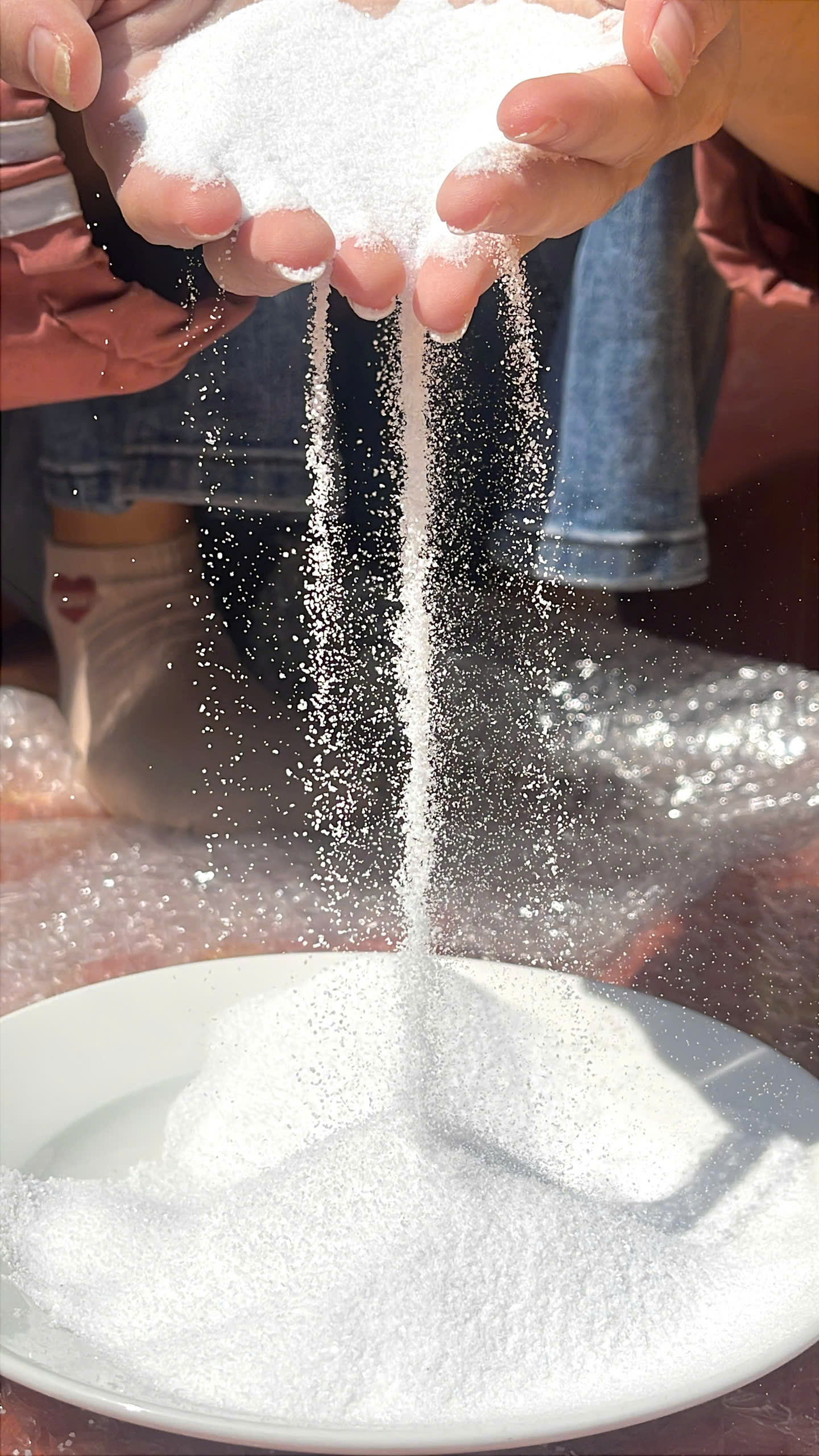 Cát trắng cho hồ cá Cát trắng cho hồ cá