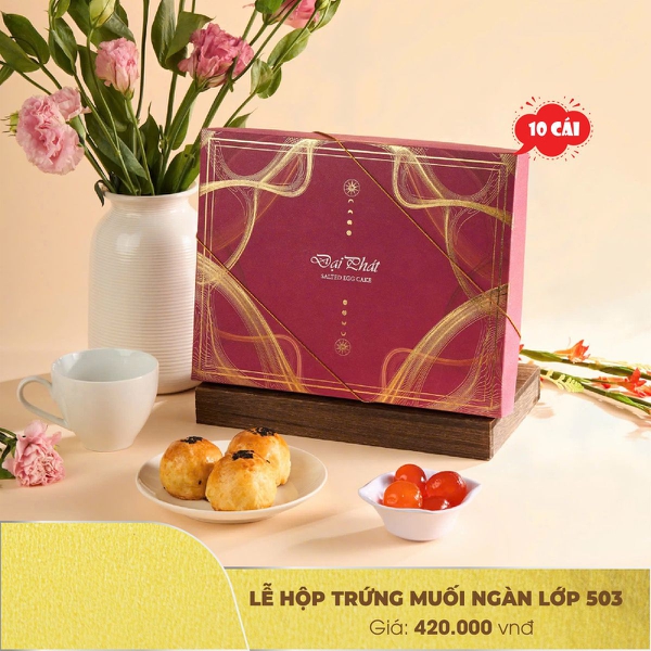 Lễ Hộp Trứng Muối Ngàn Lớp 503