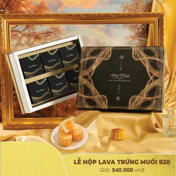 Lễ Hộp Lava Trứng Muối 820