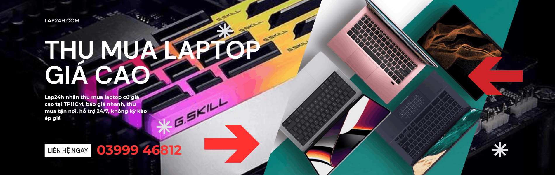 THU MUA LAPTOP CŨ GIÁ CAO TP.HCM